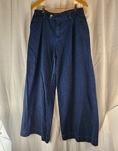 Zara women blue dark wash - women's,