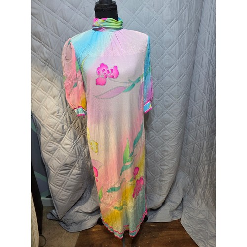 Vintage 70s leonard paris silk - vintage,