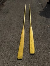 Vintage Wooden Canoe Paddles