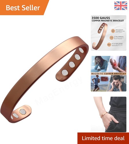 Sleek copper bangle - sleek, 8