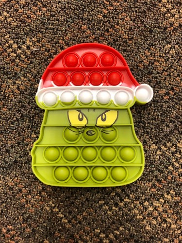Grinch pop fidget toy - grinch,