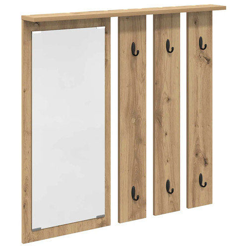 Wall mounted coat rack with - wall-mounted,