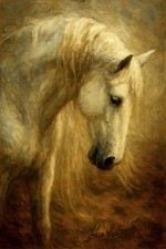 Limited Edition Canvas Print Mario Mendoza  Horse Animal Equine Art Equine
