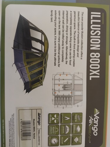 Vango airbeam illusion 800xl - vango,