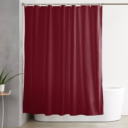 Plain shower curtain - plain, bathroom