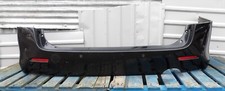 2008-2014 TOYOTA VELLFIRE - REAR BLACK BUMPER UNIT WITH REFLECTORS & PDC SENSORS