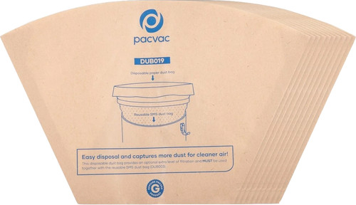 Pac vac vacuum bags packet - vac,