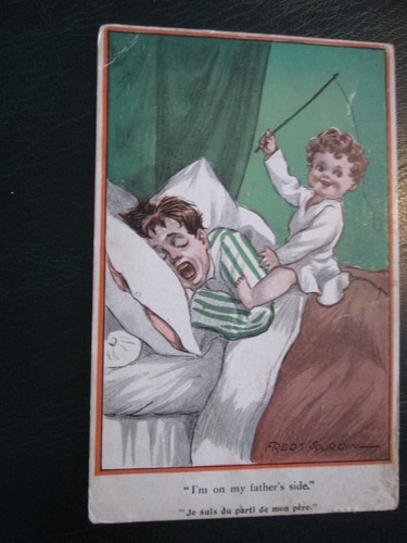 Comic fred spurgin postcard - fred,