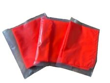 3 x Fluorescent Orange Waterproof Outboard Motor Small  Prop Propeller Bag Cover