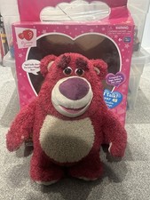 Lotso Huggin' Bear Cuddly Toy Talking Toy Story Genuine