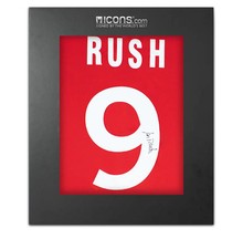 Ian Rush Back Signed Liverpool