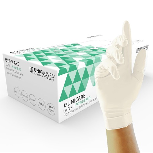 Unigloves unicare latex - unigloves,