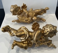 Christmas Gold Cherubs Putti
