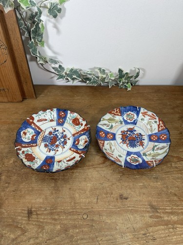 Pair vintage japanese imari - vintage,