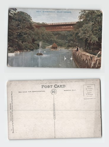 Postcard scarborough valley - postcard,
