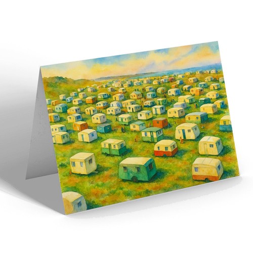 Notelet the caravan site - the,