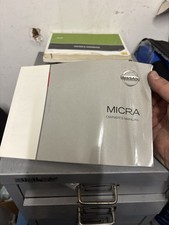 03-10 NISSAN MICRA OWNERS