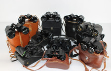 F x10 Vintage Binoculars Inc. Commodore 16x50, Chinon Countryman 10x50, AJAX etc