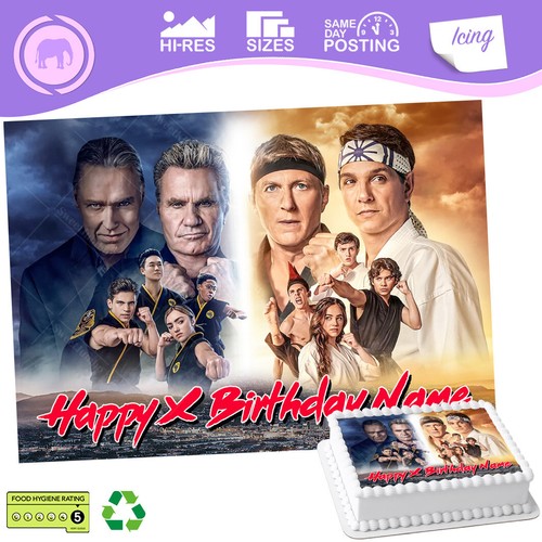 Cobra kai cake - cake, topper