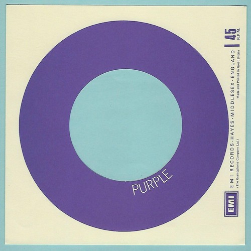 Purple records reproduction - purple,