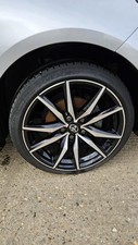 TOYOTA COROLLA GR SPORT 18" 10 SPOKE ALLOY WHEEL RIM BLACK  W/ TYRE 225/R18 (x1)