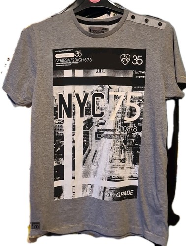 Bnwt dissident nyc grey - bnwt, t