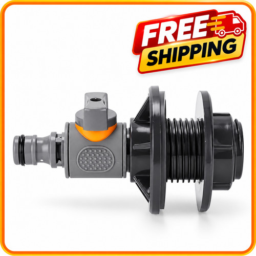 Pvc water tank adapter valve - water,