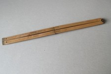 Vintage Boxwood Hockley Abbey 24” Folding Ruler
