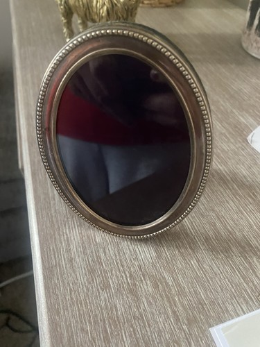 Silver photo frame - frame, antique