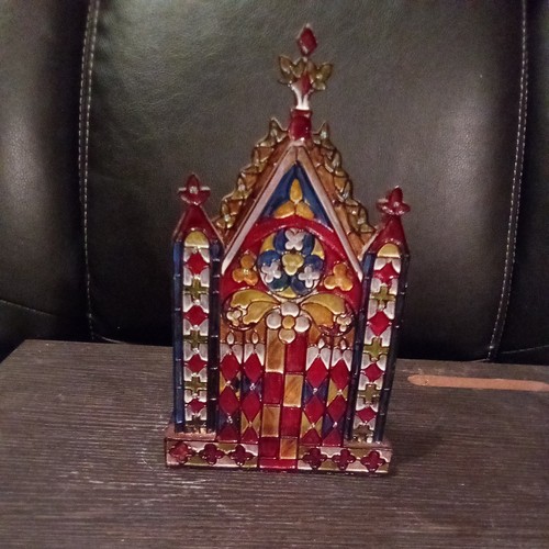 Acrylic stained glass style - stained,