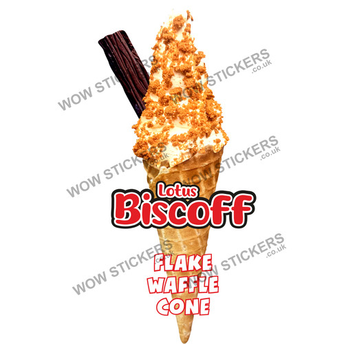 Biscoff crumb flake waffle - biscoff,