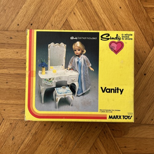 1978 sindy vanity marx toys - sindy,