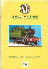 Winson Engineering paperwork GWR 45xx Prairie tank 2000  5" gauge live steam kit
