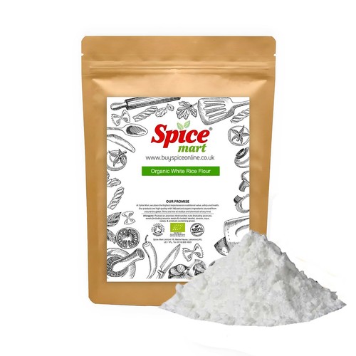 Organic rice flour - organic, (rice