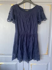 Topshop Navy Blue Floral