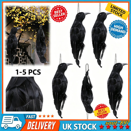 Realistic hanging dead crow - realistic,