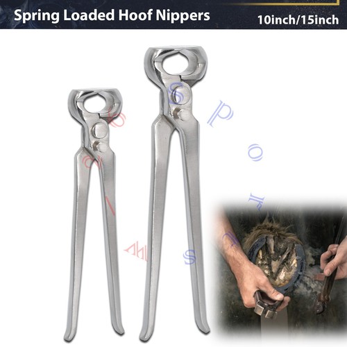 Hoof nippers spring loaded - spring,