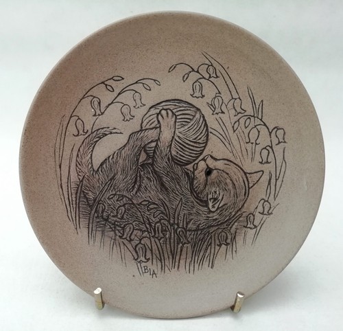 Vintage poole pottery cat - poole,