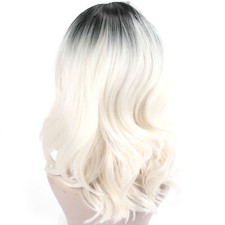 Women Curly Gradient Wig Girls