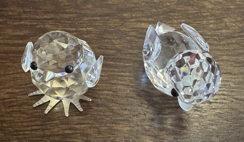 Swarovski crystal birds 2 - crystal,