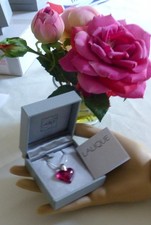 LALIQUE PINK PENDANT