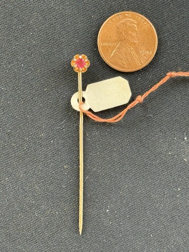 Antique 14k gold - &, ruby