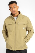 STOKE CITY Waterproof Jacket Mens LARGE Official Softshell Coat STH5