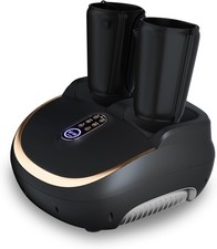 TODO 2-in-1 Shiatsu Foot & Leg Massager with Heat Deep-Kneading 5 Modes 2 Heats