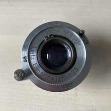 Leitz Leica Elmar 50mm F3.5 Lens Working Read Description 