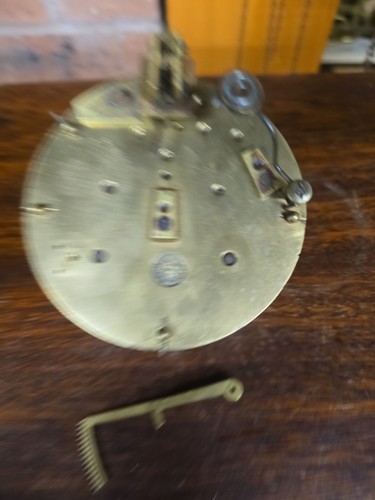 Antique french clock - antique, mechanism