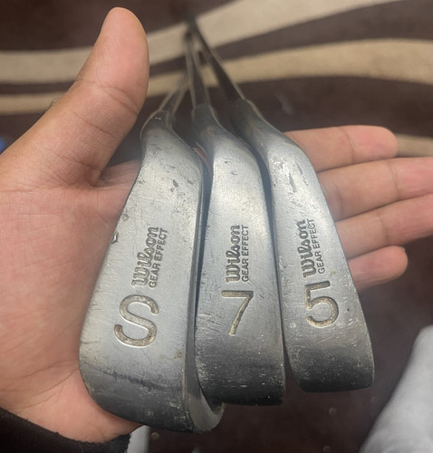 Wilson 1200 3pc iron - 1200, rh