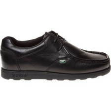 Kickers Mens Fragma Lace School Shoes Black