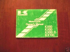 KAWASAKI 1983 KX60/80/100