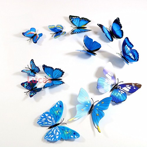 Pcs butterfly wall - 3d,